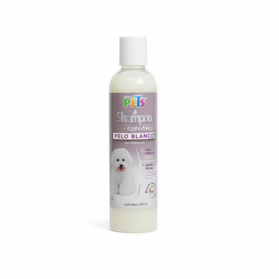 Shampoo Pelo Blanco 250ml Fancy Pets