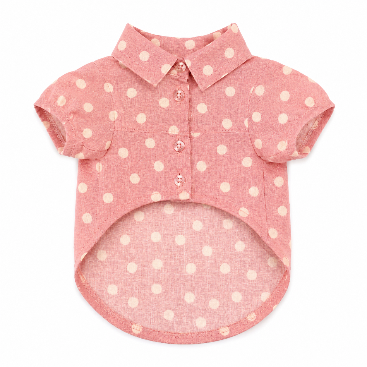 Camisa Rosa de Lunares