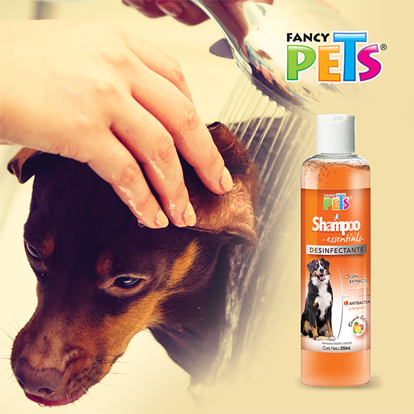 Shampoo Desinfectante 250ml Fancy Pets