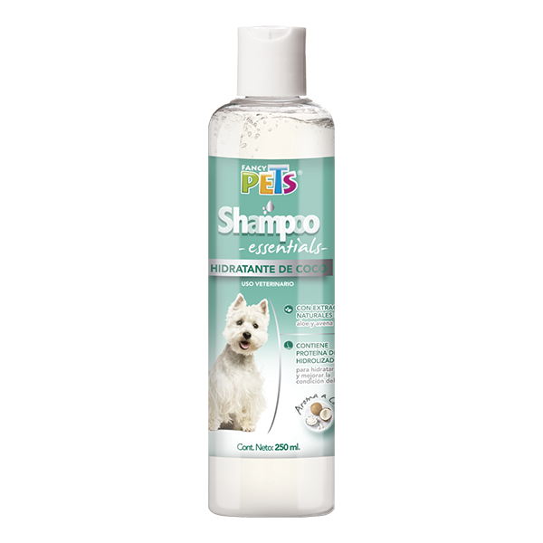 Shampoo Hidratante de Coco Essentials 250ml.