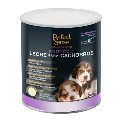 Perfect Sense®
Sustituto de leche para cachorros