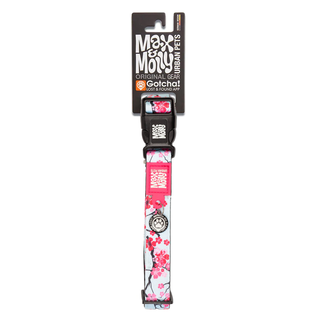 Smart ID Collar para Perro CHERRY BLOOM