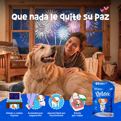 Relajante Natural para Ansiedad y Estrés en Perros | Waggy's Relax