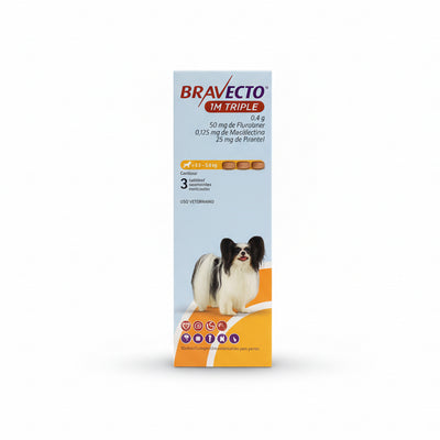 Bravecto 1M Perros Muy Pequeños (2 a 4.5 kg) – Tableta Masticable