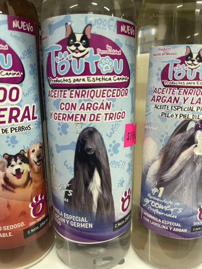 Aceite Enriqucedor Con Árgan 250ml Tou Tou