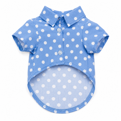 Camisa de Lunares para Mascota&nbsp;