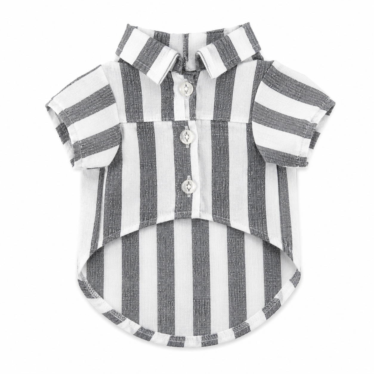 Camisa Gris Rayada