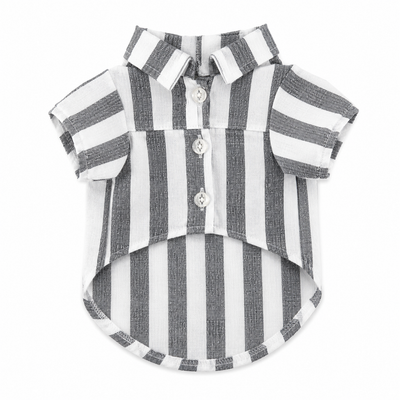 Camisa Gris Rayada
