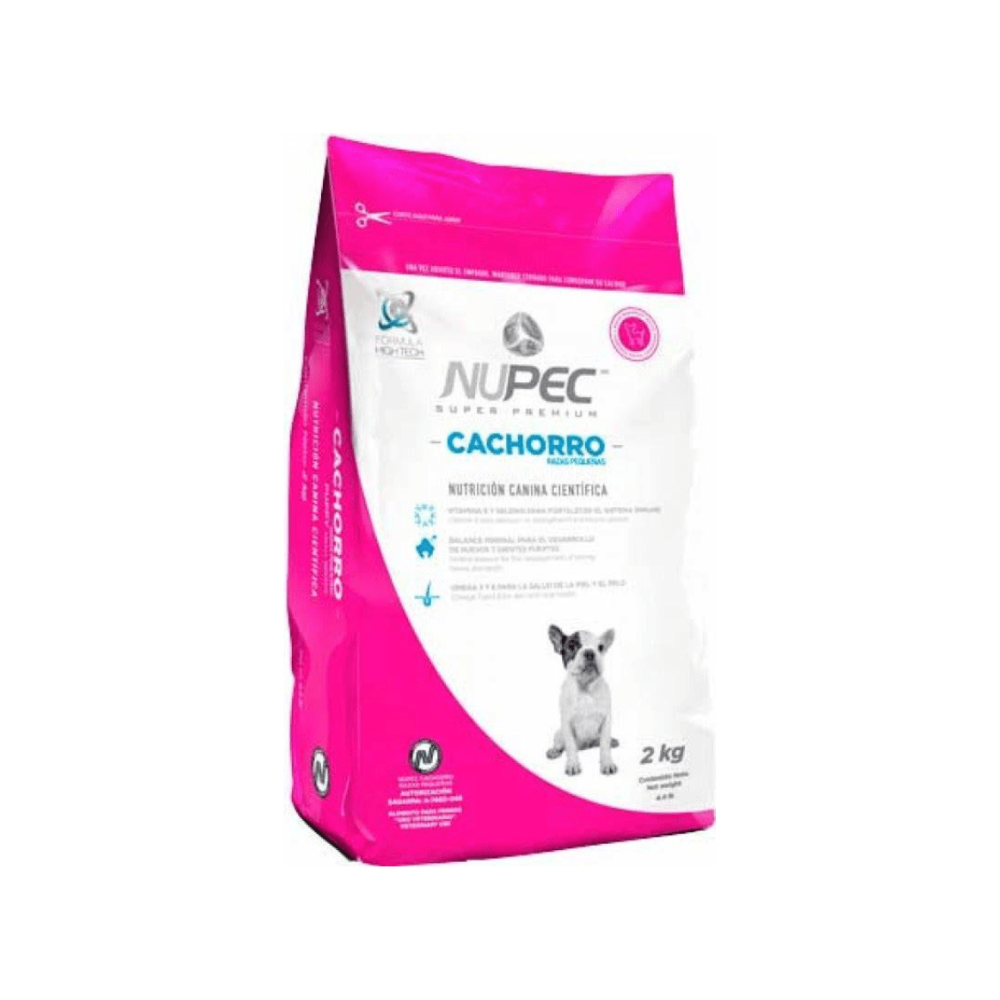 Nupec Alimento Para Perro Cachorro Razas Pequeñas