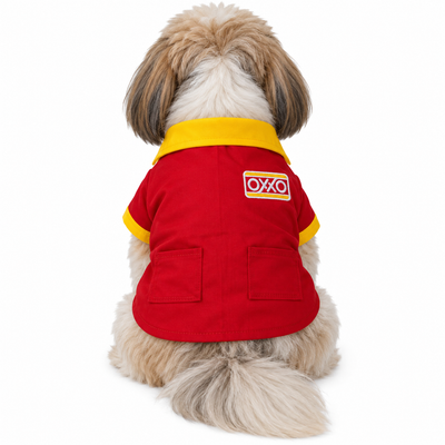 Disfraz de Vendedor OXXO para Perrito