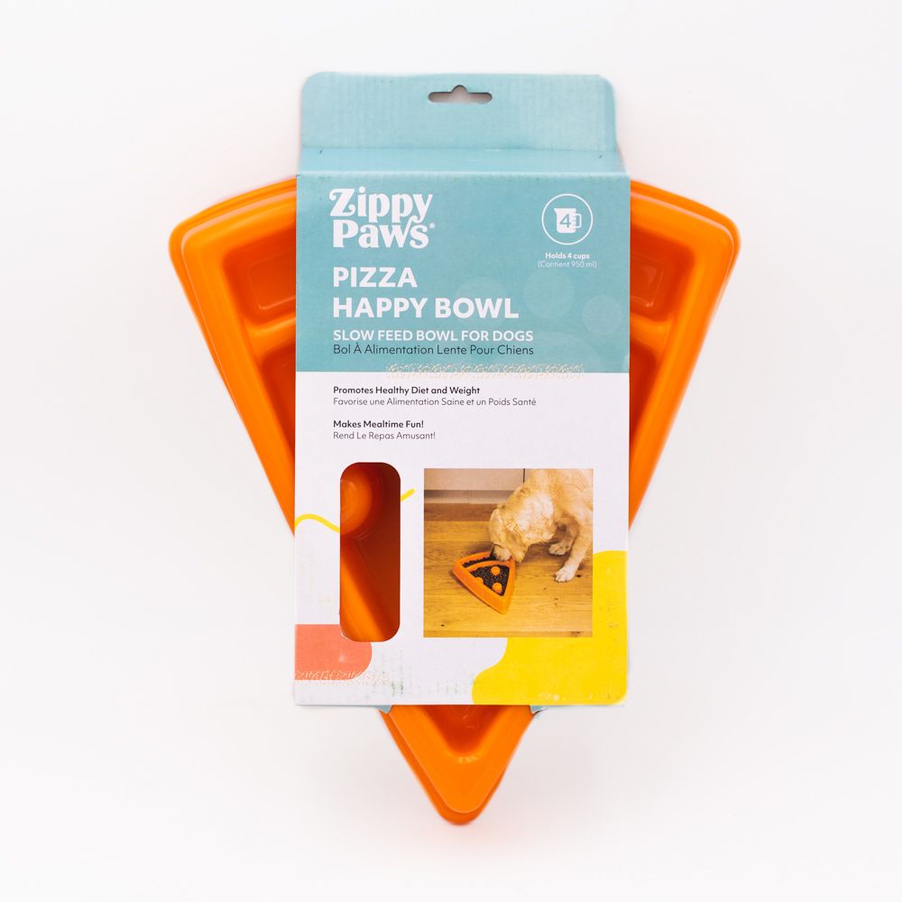 Zippy Paws Pizza Comedero lento