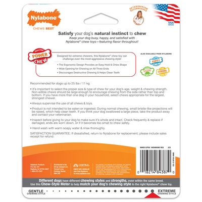 Nylabone Juguete masticable para perros Wishbone Bison