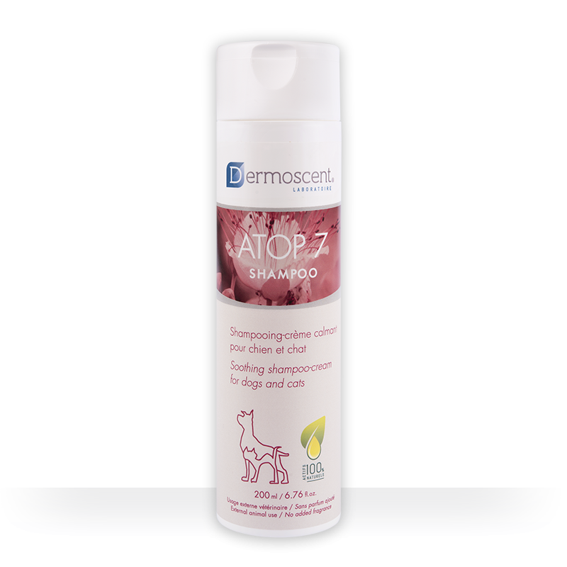 Dermoscent shampoo atop 7
