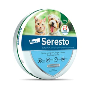 Seresto Collar Antiparasitario Externo para Perro y Gato, Chico