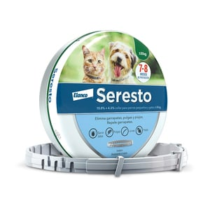 Seresto Collar Antiparasitario Externo para Perro y Gato, Chico