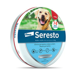 Seresto Collar Antipulgas y Garrapatas para Perro, Grande