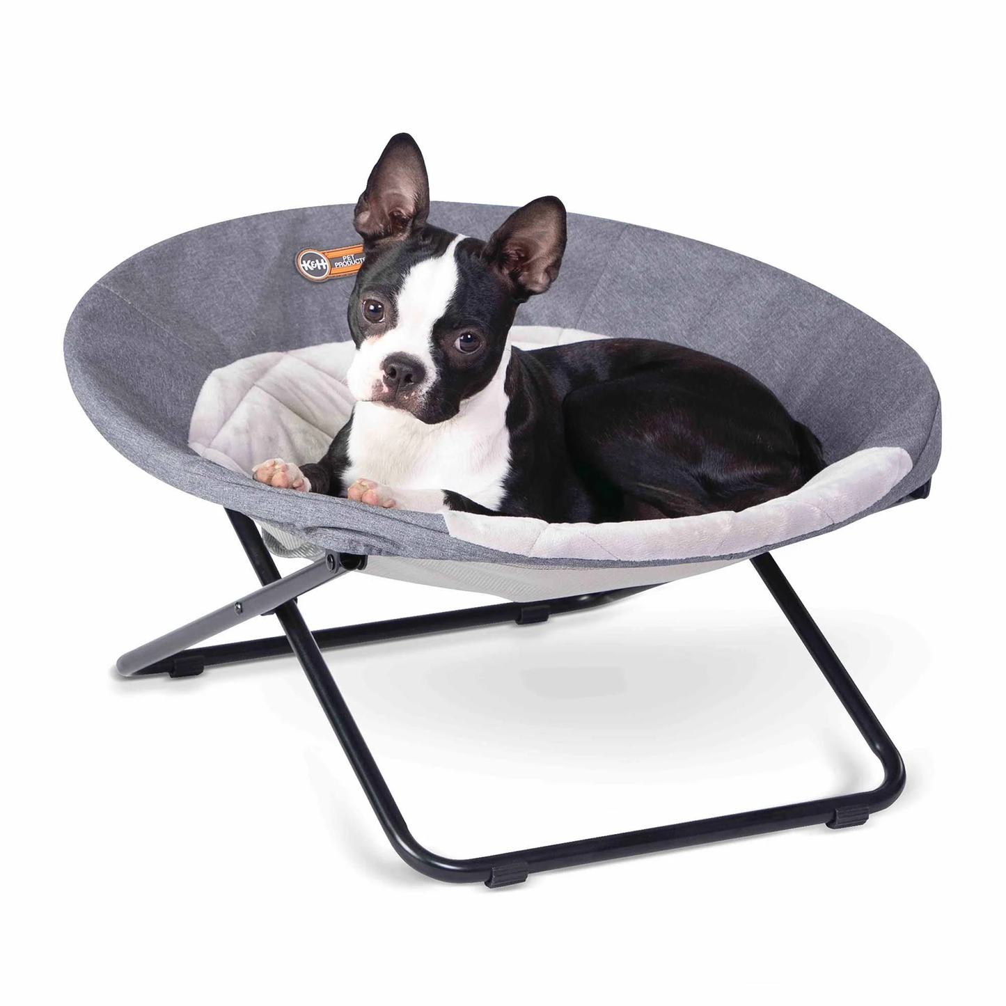 Cama elevada K&H Cozy Cot  gris